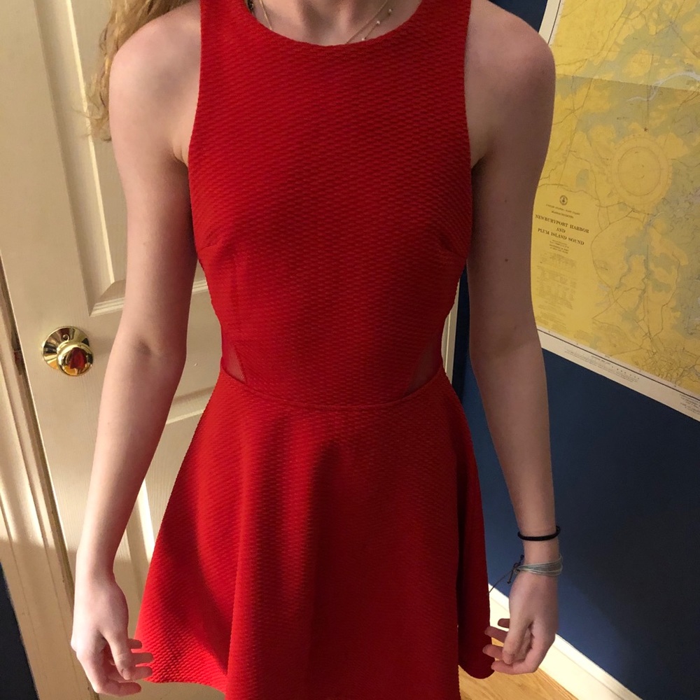 Forever 21 Red skater dress